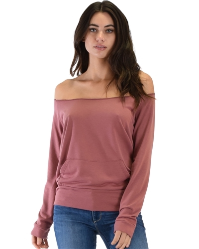 marsala wide neck pullover sweater